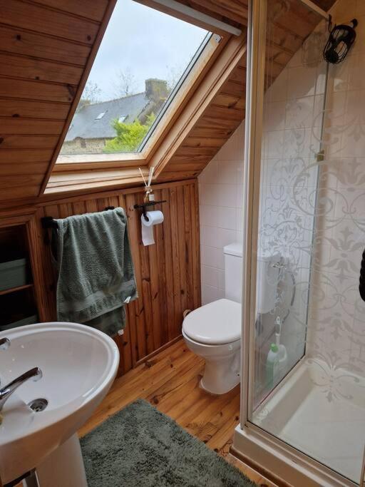 Petit Cottage Breton Saint-Mayeux Buitenkant foto